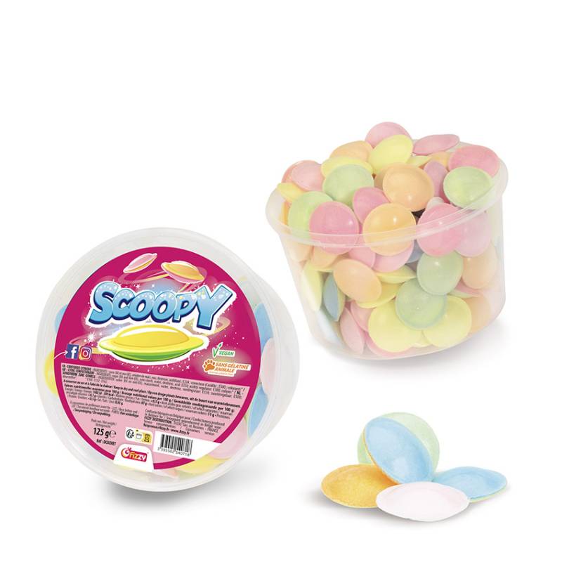 Bonbon Soucoupe Scoopy - Fizzy Distribution