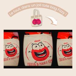 Tote Bag Love - Assortiment de confiseries