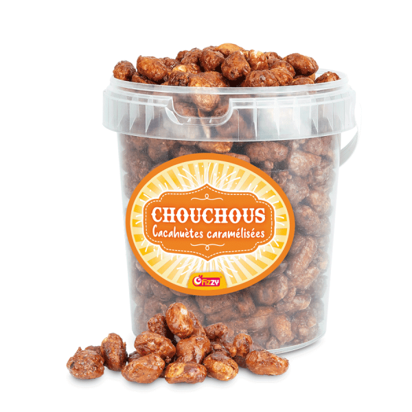 Chouchous (cacahuètes caramélisées) Douce Cuisine